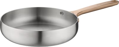 BergHOFF Home Koekenpan Ø 24 cm – RVS Braadpan – PFAS-Vrije Bakpan – Geschikt voor Inductie, Gas, Elektrisch en Keramisch – Ovenbestendige tot 250 °C en Vaatwasserbestendige Pan – Warm Blush