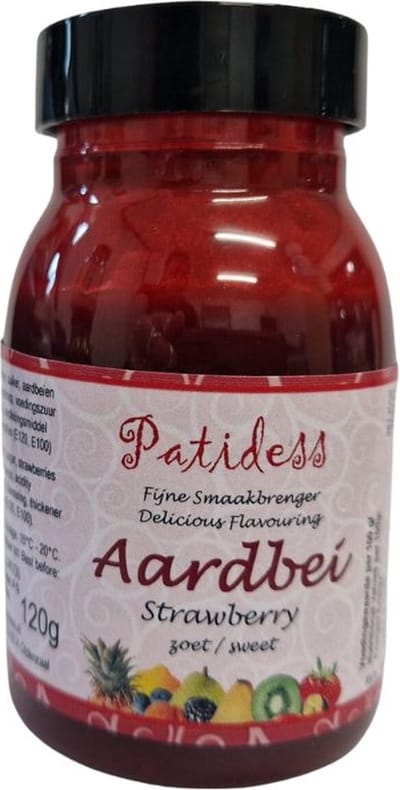 Aardbei Zoet Smaakstof (120g) (Patidess)