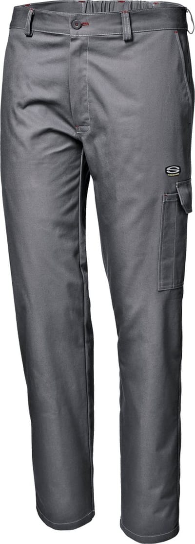 SIR SAFETY SYMBOL Werkbroek HEREN Veiligheidsbroek Muizengrijs - Met Rulerzak - Met D ring - Triplestiksel