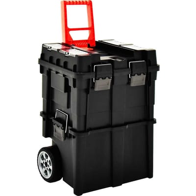 vidaXL - Gereedschapstrolley - met - handvat - 45x36x90 - cm