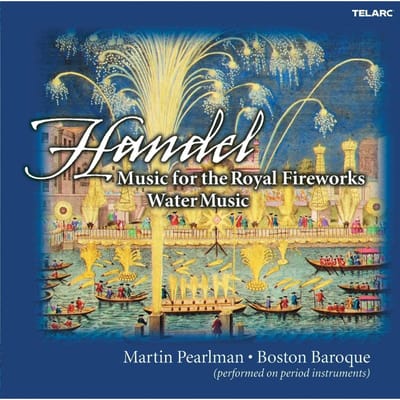 CD GF. HANDEL - Muziek voor het Koninklijk Vuurwerk/Water CD80594 US Klassiek Gebruikt beige