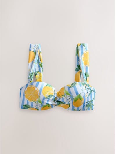 Next - Dames - Bandeau-bikinitop met beugel - Wit