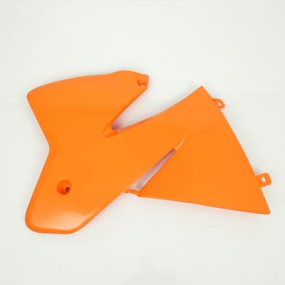 Écope gauche origine pour moto KTM 125 EXC 1998 5030805000004 / orange Neuf