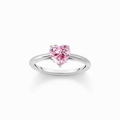 Thomas Sabo - TR2476-051-9-52 - Ring - Dames - Love & Hearts - ringmaat 52