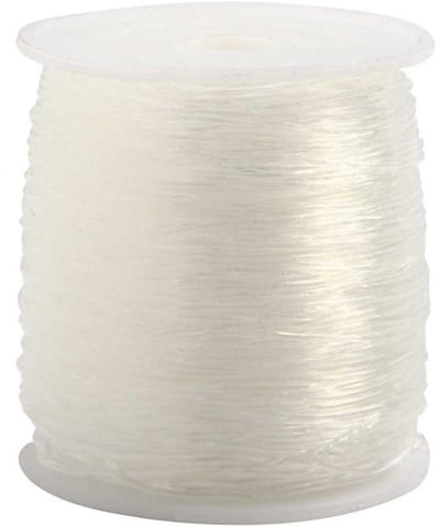 Creativ Company Elastisch Draad 0,8 mm 100 m Transparant
