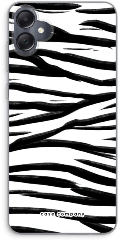 Case Company® - Hoesje geschikt voor Samsung Galaxy A05 hoesje - Zebra pattern - Soft Cover Telefoonhoesje - Bescherming aan alle Kanten en Schermrand