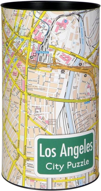 Stadsplattegrond Puzzel - Legpuzzel Volwassenen - Steden Ontdekken - Logisch Denken Stimuleren - 500 Stukjes 48x36cm - Meerkleurig