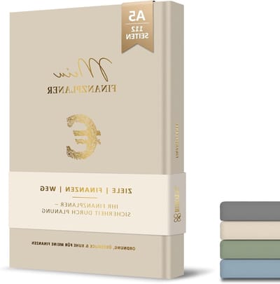 Persoonlijke Organizer in Kaki Kleur - Financiële Planner, Dagboek en Notitieboek voor Efficiënte Planning