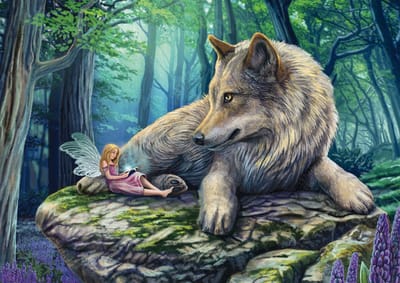 Schmidt - Legpuzzel - Wolf en elf - 500 stukjes - Kinderen - vanaf 10 jaar