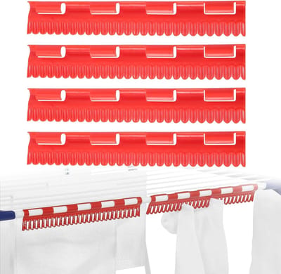 Set van 4 Sokken Droogrekken, Wasrek voor Sokken en Ondergoed, Efficiënte Droogoplossing voor Kleding