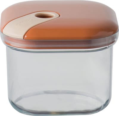 Omada - Pull Box Voorraadpot 500 ml - Polypropyleen - Oranje -