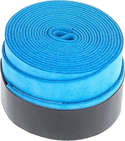Fako Bijoux® - Racket Overgrip - Tennis - Soft - Blauw - 2 Stuks