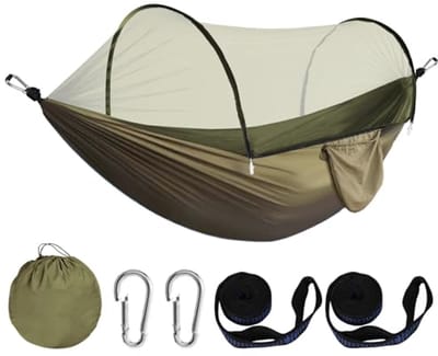 Camping Hangmat met Klamboe - Ultralicht en Ademend voor Tuin en Camping