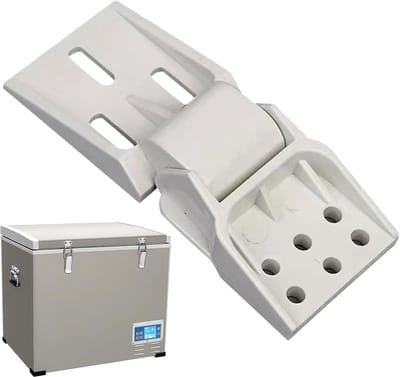 Vriezer Scharnier - Vervangend Onderdeel - Kastdeur Reparatie - Gebalanceerd Openingsmechanisme - 28 x 88 cm - Wit
