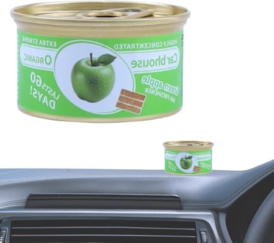 Vaste Luchtverfrisser - Geurbalsem Auto - Frisse Auto - Houtblok Vezel - 8 x 8 x 4 cm - Fruitig