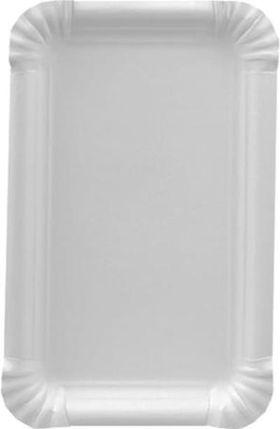 Papstar 11057 Rechthoekig Papier Wit 250stuk(s) bord