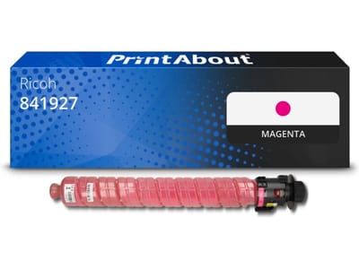 PrintAbout huismerk Toner 841927 (MP C2503) Magenta Hoge capaciteit Geschikt voor Ricoh