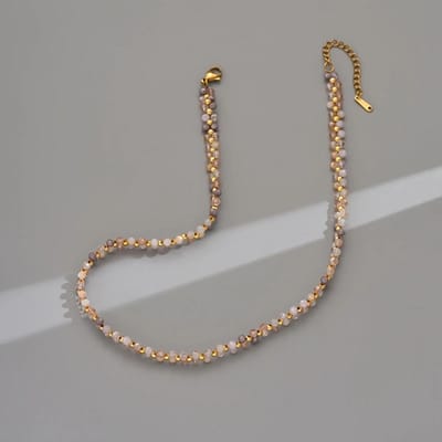Nivard Ketting - Dames - Staal - Nep zilver - Met Hanger - Nep Goud