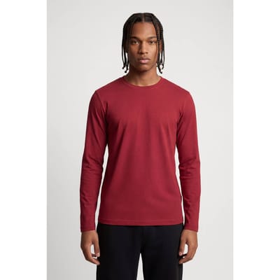 Essentieel Regular Fit Shirt Met Lange Mouwen | Red | Size XS