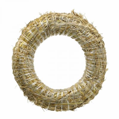 Strokrans Ø40cm naturel 5 stuks - Adventskrans, deurkrans, paaskrans k