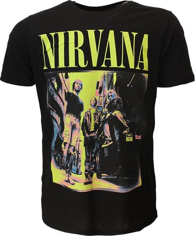 Nirvana Kings Of The Street T-Shirt - Officiële Merchandise - L