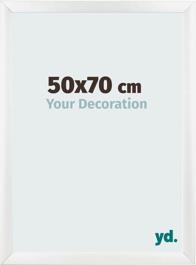 Your Decoration - Fotolijst 50x70 cm - MDF - Wit Hoogglans - Pisa