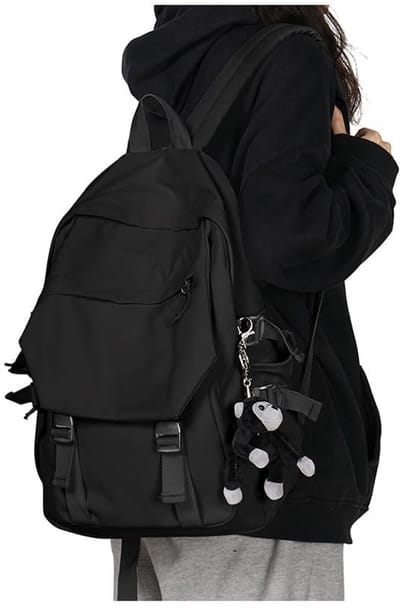 Dailygoods- Schoolrugzak Lichtgewicht - 14 Inch Laptopvak - Waterdicht - Ruime Capaciteit 17L - Meerdere Vakken - Afmetingen 41x27x13cm - Rugzak
