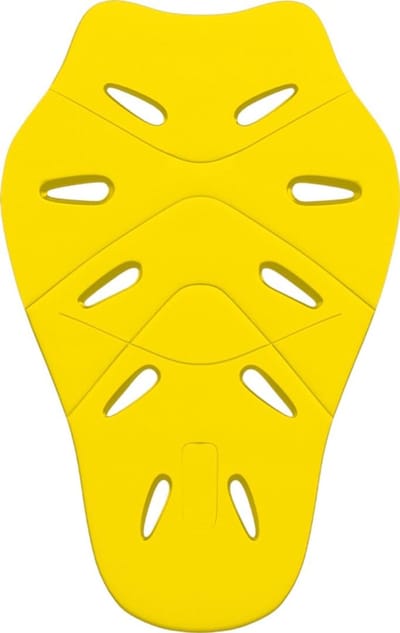 Rugbeschermer Motor - Motor Rugprotector - Veilig Rijden - Niveau 2 Bescherming - 53x34cm - Geel