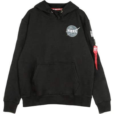 Space Shuttle Hoody Herensweatshirt Zwart