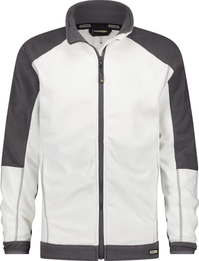 Tweekleurige fleecevest