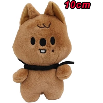 70Style Skzoo Pluche Sleutelhanger Kawaii Skzoo Sleutelhanger Stay Pluche Cartoon Knuffeldier Pop Kawaii Speelgoed Kamer Decoratie Kinderen Cadeau 1pcs brown