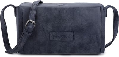 Fritzi aus Preußen Schoudertas Vintage Fritzi54 Cross Bag True Blue Blauw