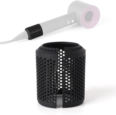 Stofwerende Filterkap / Open Filter Geschikt voor Dyson Haardroger HD03 / HD08 - Reparatieaccessoires voor Dyson-Zwart-Belle's product