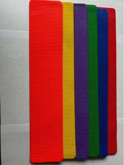 Vloermarkeringen - 6x strip rechthoek - vloermarkering