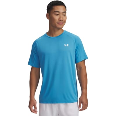 Under Armour Tech 2.0 Heren Training T-shirt 1326413-455 - Kleur Blauw - Maat M