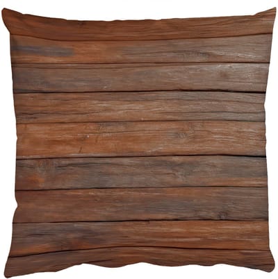 Sierkussens - Kussentjes Woonkamer - 50x50 cm - Houten plankpatroon - Warmte - Natuurlijk