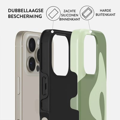 Burga Tough Backcover geschikt voor MagSafe geschikt voor iPhone 16 Pro - No Rush