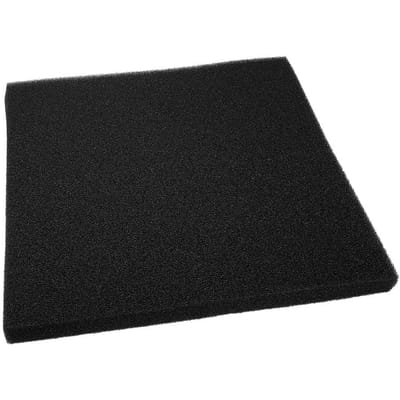 Aquarium Super Geactiveerd Katoen Biochemisch Filter Spons Schuim Voor Aquarium 50x50x4cm black