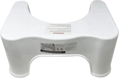 Toilet Squat Kruk Antislip Badkamer Voetenbank voor Juiste Toilet Houding - Comfortabel en Verlicht Constipatie
