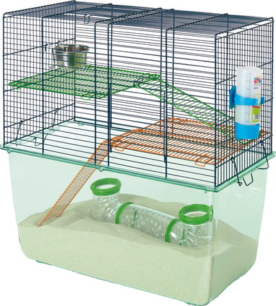 Savic gerbil-/hamsterset Habitat metro, compleet - 52 x 26 x 52,5cm