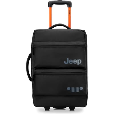 Delsey JS006B 55cm Handbagage Reistas met Wielen - Zwart