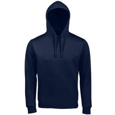 SOLS Unisex Volwassenen Spencer Hooded Sweatshirt (Franse marine)