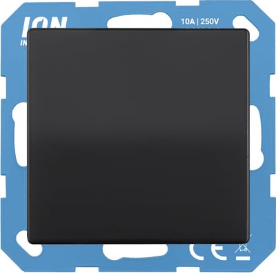 ION V1 J1 inbouw wisselschakelaar zwart