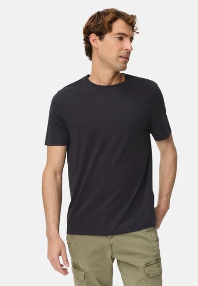 camel active fleXXXactive® T-Shirt met Quick Dry functie - Maat menswear-S - Marineblauw