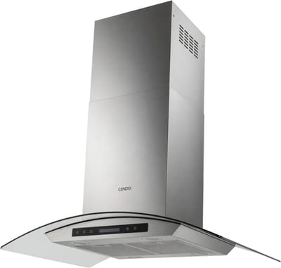 CENDO KR62EPDI - Eiland Afzuigkap - 90 cm - RVS Glas - 850 m³/h - A+ - Fluisterstil