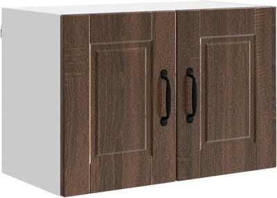 Keukenkast - Wandkast Keuken - Keuken Opbergen - Robuuste Houtconstructie - 60 x 40 x 31 cm - Bruin Eikenlook
