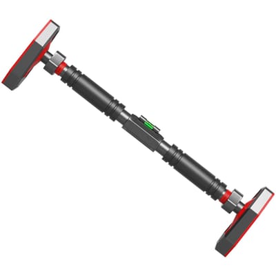 Deurpost Optrekstang Chin Up Stang Totale Bovenlichaam Workout Stang voor Thuis Gym Oefening Fitness Applicable Installation Distance 65?100M rood/zwart