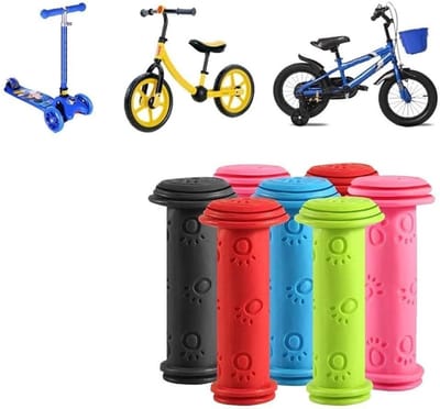 Stuurgrepen Kinderen - Scooter handvatten - Fietsen en rijden - Antislip rubber - 22 mm - Meerdere kleuren