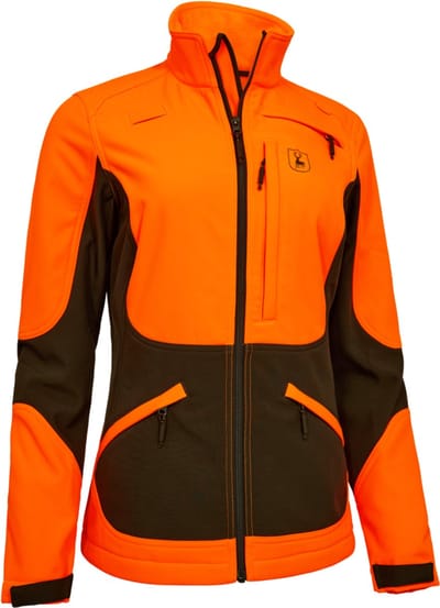 Deerhunter Dames Rogaland Softshell Jas Outdoor Jas Scandinavische Jas CE-Gemarkeerd Oranje Maat 34