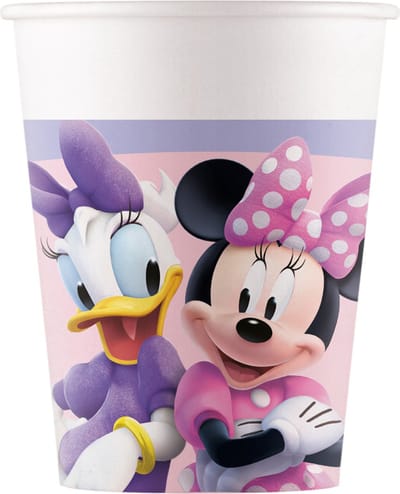 Minnie Mouse Beker Papier FSC 200 ml - 8 stuks